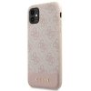 Guess GUHCN61G4GLPI iPhone 11 / Xr 6,1różowy/pink hard case 4G Stripe Collection